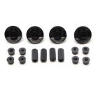 Univerzális gombkészlet sütőkhöz, tűzhelyekhez (fekete)