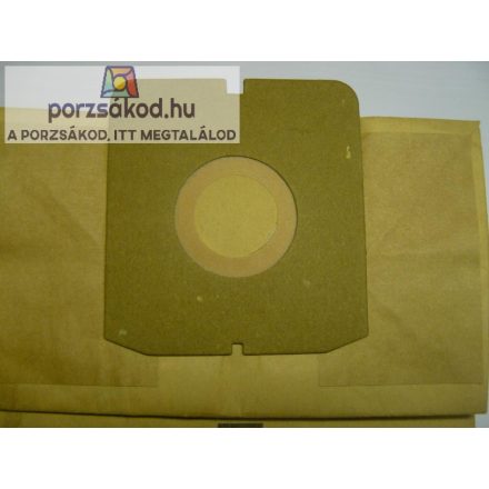 Papír porzsák, 5 darabos kiszerelésben, Zelmer Cobra II, Orion,Twister (1500-0055)