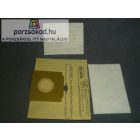 Papír porzsák, 5 darabos kiszerelésben+2FILTER, Zelmer AquaWelt (2000.0280)