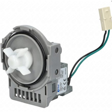 30W Szivattyú, ürítő, hátul vezetékes stekkeres, FUDI PSB-01 /Hanyu B25-6AC GORENJE mosogatógép (eredetivel megegyező minőség)