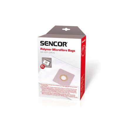 Gyári mikroszálas porzsák SENCOR SVC 3001 Orca Wet&Dry porszívóhoz (5db/csomag)