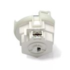 Szivattyú, ürítő, 3 körmös, hátul stekkeres (eredeti) WHIRLPOOL mosogatógép