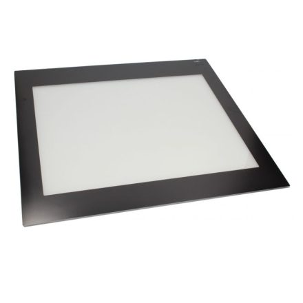 Üveglap, sütőajtó, belső, fekete, BEKO tűzhely, 436x413 mm 