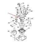 Tömítőgyűrű Delonghi BAR,BCO,EC,ECO széria (fűtőszálház tömítés)