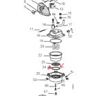 Tömítőgyűrű Delonghi BAR, EC széria