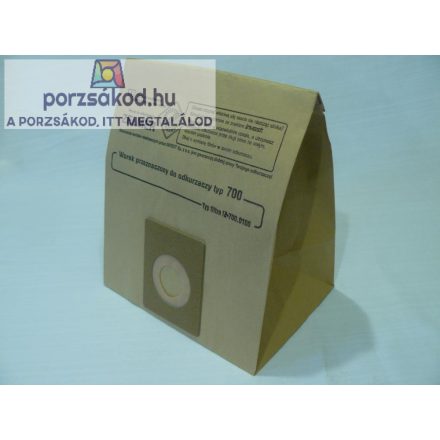Papír porzsák, 5 darabos kiszerelésben+2FILTER(700.0080)