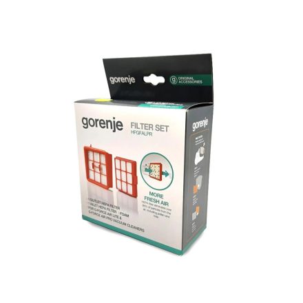 Szűrő készlet Gorenje VC21 01GALWCY, VC23 02GALRCY, VC23 03GAPRACY, VCEA 02GALWCY, VCEA 03GALBKCY, VCEA 03GAPRACY porszívó modellekhez