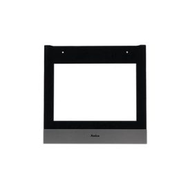   Külső üveg Amica sütőjtóhoz, inox díszléccel (472x334)