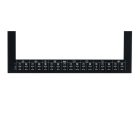 Üveglap, belső, Amica tűzhely, sütő ( 514mm x 404 mm)