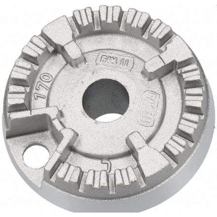 Égőrózsa (kicsi, utángyártott) INDESIT tűzhely (átmérő 49.5mm)