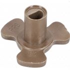 Tányérforgató idom rövid tengelyes vékony 21mm UNIVERZÁLIS