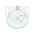 Forgótányér LG és SAMSUNG mikorhullámú sütőkhöz (d=288mm)