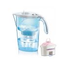 LAICA Stream Line fehér vízszűrő kancsó mechanikus kijelzővel és magnezium active bi-flux szűrővel