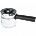 4 személyes Kiöntő, fekete, nyéllel, tetővel HAUSMEISTER, VINCHI, DYRAS kávéfőző