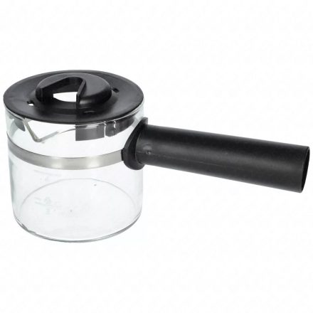 4 személyes Kiöntő, fekete, nyéllel, tetővel HAUSMEISTER, VINCHI, DYRAS kávéfőző