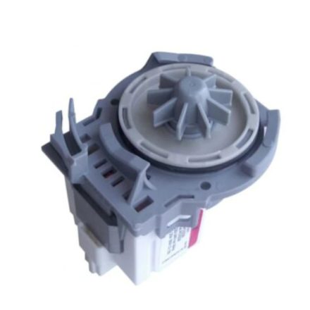 35W Szivattyú, ürítő, 3 körmös, hátul stekkeres WHIRLPOOL ADP mosogatógép  (utángyártott, ASKOLL M301 RS0651) 