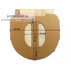 Papír porzsák, 10 darabos kiszerelésben(MXLU)