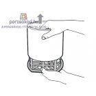 Motorvédő szűrő Philips Triathlon porszívókhoz