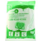 Vorwerk VK200 kompatibilis porzsák szett (6 darab/csomag)