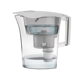   LAICA Predator fehér vízszűrő kancsó mechanikus kijelzővel, bi-flux univerzális és Germ-Stop szűrő