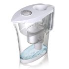 LAICA Predator fehér vízszűrő kancsó mechanikus kijelzővel, bi-flux univerzális és Germ-Stop szűrő