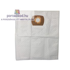   Mikroszűrős porzsák 3 darabos kiszerelésben univerzális, 20 literes porszívókhoz, takarítógépekhez, álló változat
