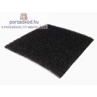 Univerzális Porszívó Motorvédő Szűrő 2 rétegű 125x128mm 7 mm vastag, vágható