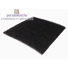   Univerzális Porszívó Motorvédő Szűrő 2 rétegű 125x128mm 7 mm vastag, vágható