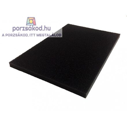 Univerzális porszívó motorvédő szűrő, vastag, vágható (155x225mm) 